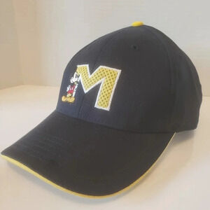 Mickey  Mouse Disney Black/Yellow Ball Cap .